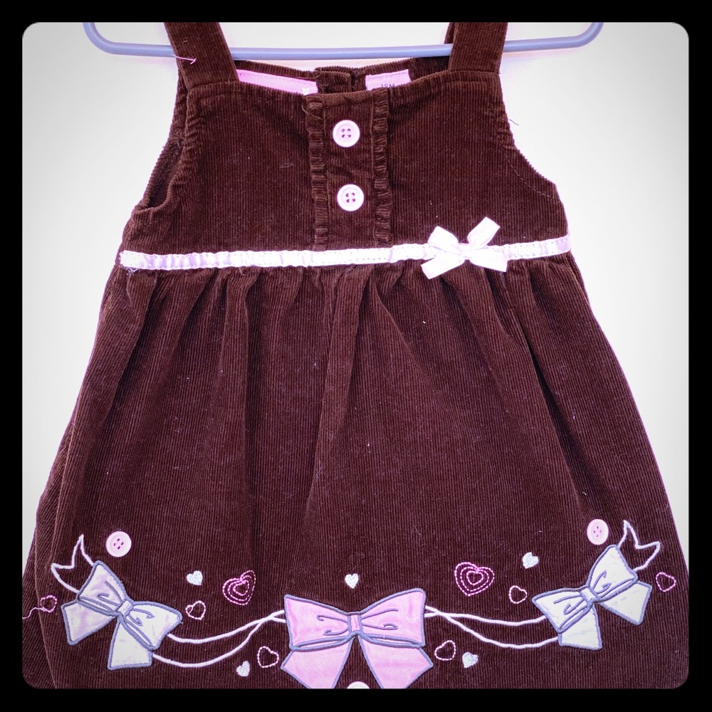Fleece Brown Girl Dress
